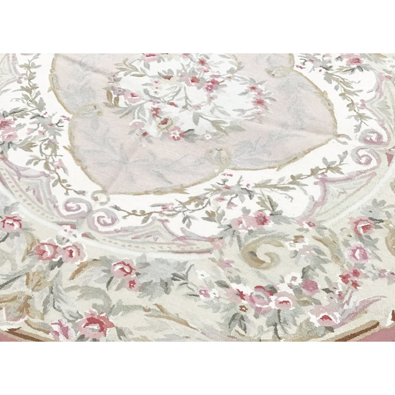 Aubusson Renaissance Wool Oriental Area Rug