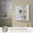 24 in. W x 7 in. D x 28 in. H Wall Bathroom Cabinet Over the Toilet Storage Wall Mounted Storage Cabinet-496538228
