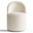 Chenille Upholstered Swivel Vanity Chair With Hidden Casters-519252918