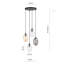 Amanjot 4 - Light Black Cluster Pendant-1510142262