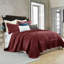 Ensemble de courtepointe surdimensionnée en velours brodé avec 2 taies décoratives Marcielo-103554291-103554289