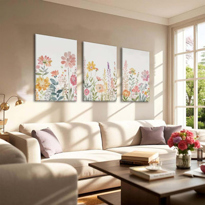 3 Piece Wrapped Canvas Print