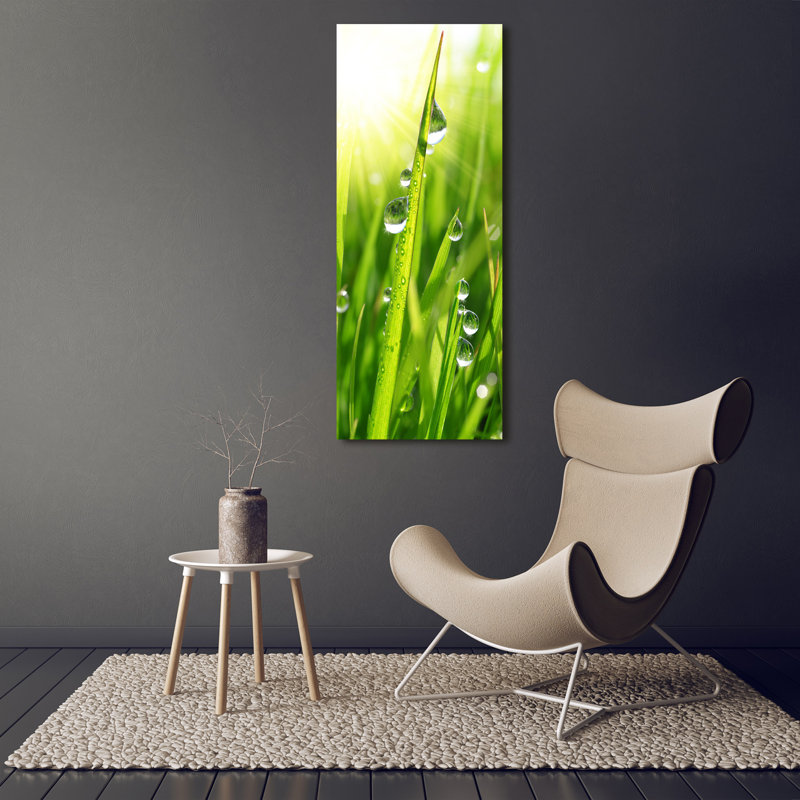 Blades Of Grass - Wrapped Canvas Print