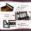 Riam Wine Bottle & Glass Rack in