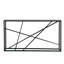 Console Arendal Skinny - noir mat avec blanc-510541285-510541284