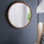 Miroir rond manufacturé