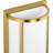 Karina Asuna Steel Flush Mounted Sconce-321926857