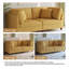 2 Seater Corduroy Sofa-1497992338
