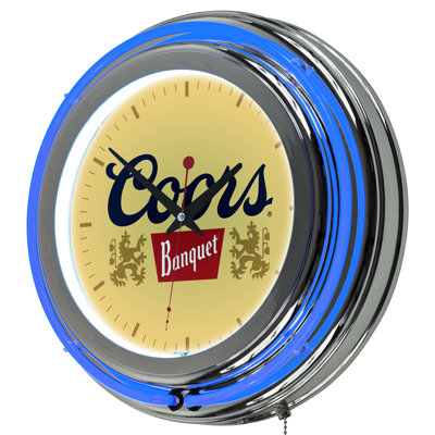 Horloge murale Coors Banquet Logo