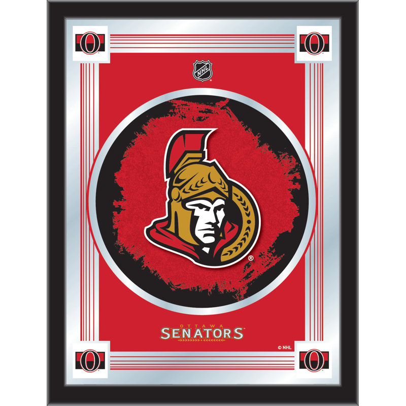 « logo mirror », impression encadrée NHL, Ottawa Senators