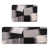 Gris / noir / blanc abstrait