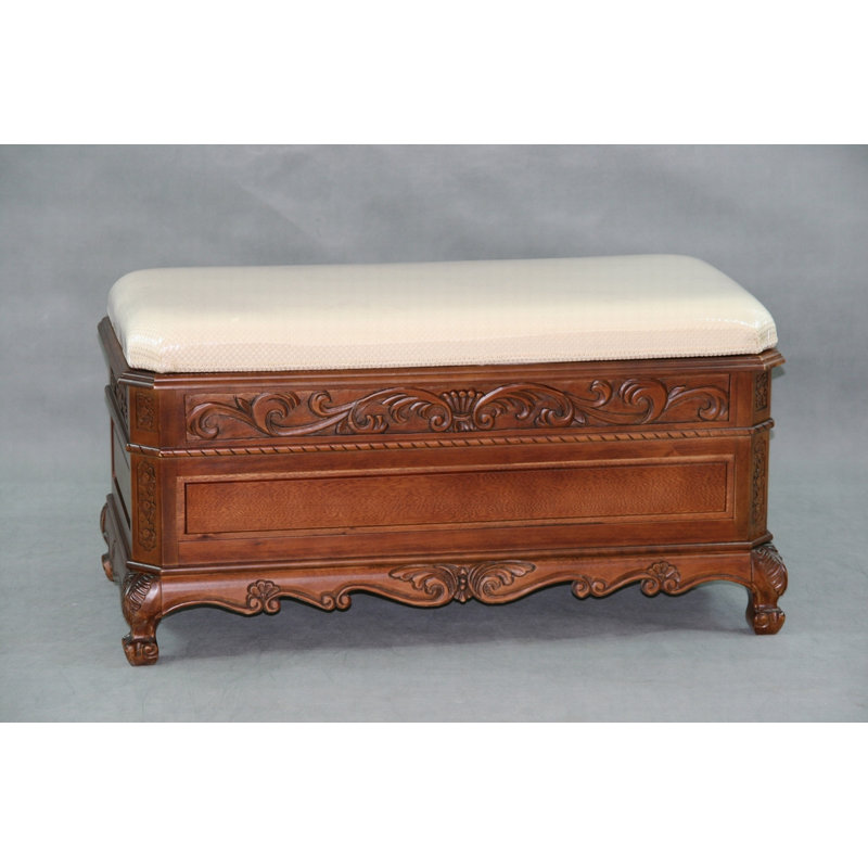 Banc de rangement rembourré Aimiejit Windsor