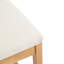 Ensemble de 2 tabourets de comptoir en bois Tatti