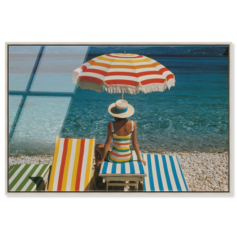 Waterfront Hue High-Gloss Acrylic Glass Wall Art Landscape & Nature Print by Oliver Gal, Ready to Hang, 15 x 10, 55"H x 37"W