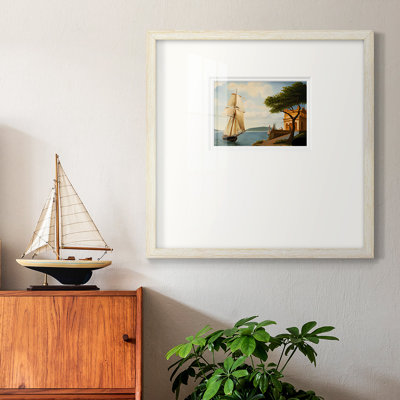 Sail Boat On The Edge