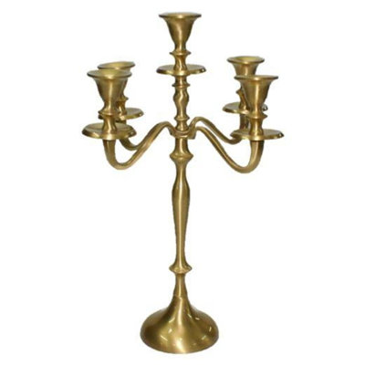 pied de table de style candélabre en métal 18,25 "
