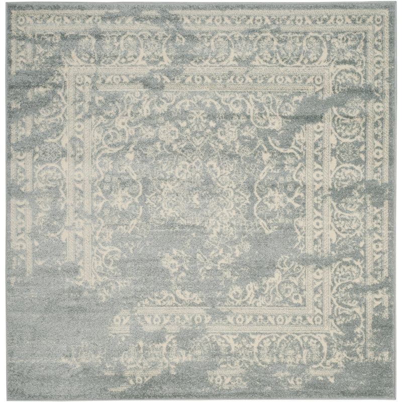 Nuss Performance Oriental Rug, Square 6'