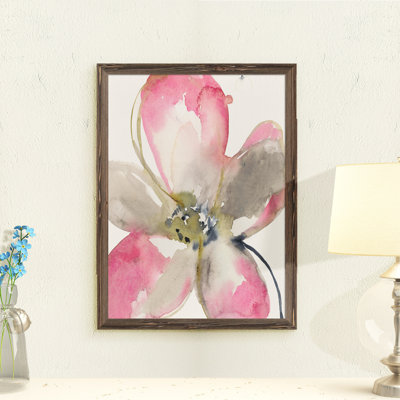 Magenta Petals I by Paul Cezanne - Single Picture Frame Painting
