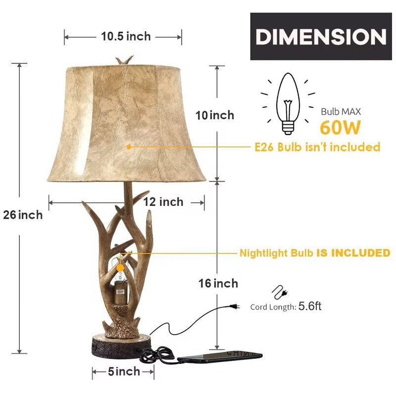 Lampe de table Kissena