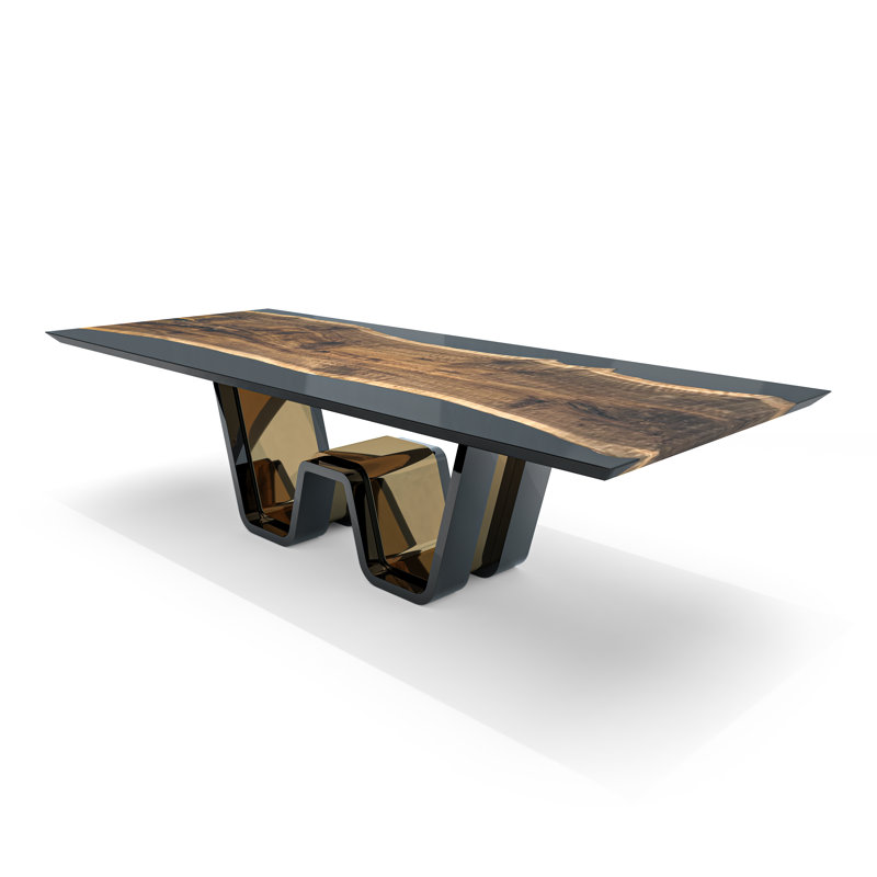 Table de salle à manger Eldoris, H 29,5 po x L 96 po x l 48 po