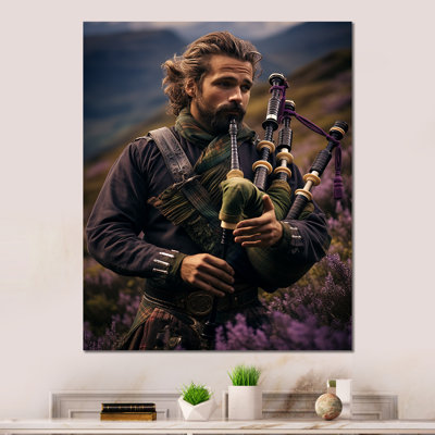 " Scotland Bagpipe In Scotland I "