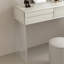 Coiffeuse avec miroir, 3 tiroirs