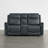 Super Zero-Gravity Genuine Leather Dual Motor 2PC Power Sofa With Power Headrest & Multi-Function Console-972593805