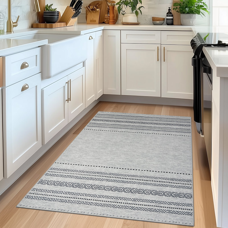 Tapis d'intérieur ultra-fin antidérapant Redenhalk, Rectangulaire 3 pi x 5 pi