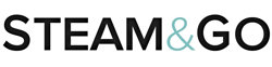 Logo Steam & Go Unscented Demineralized Steam Mop Water