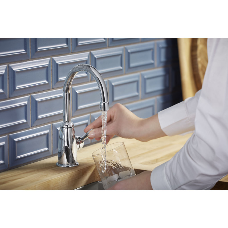 Wellspring Single Handle Beverage Faucet, Vibrant Polished Nickel