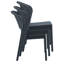 Chaise d'appoint empilable Coral-1762285369