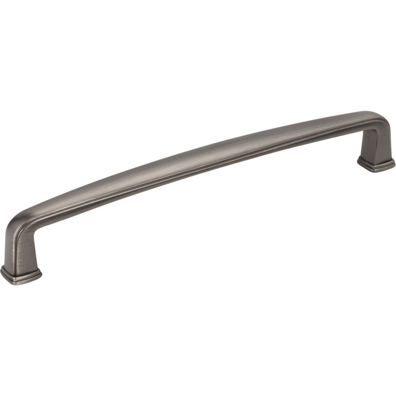 Milan II Bar Pull, Brushed Pewter, 5"
