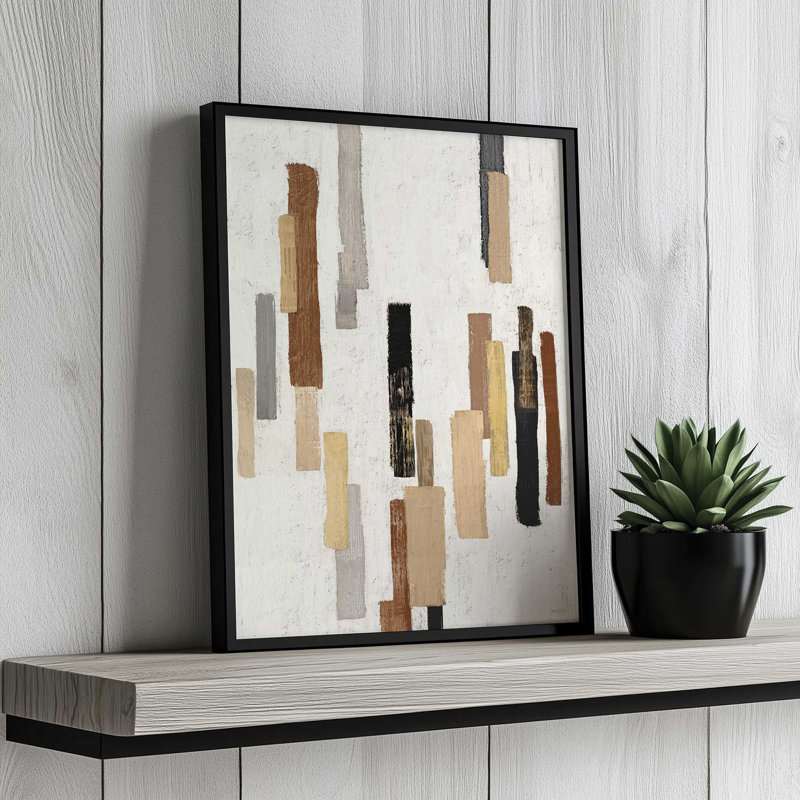 Reproduction d'art Harmonious Complexity II par Amber Sterling, Noir, L 36 x H 48, Impression encadrée