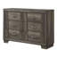 Ensemble de chambre configurable avec lit à panneaux 5 pièces Kerrilyn-92575976