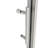 56-60" W X 71" H Piovt Swing Glass Shower Door,Pivot Frame Sliding Shower Door With 1/4"(6Mm) Clear SGCC Tempered Glass,Shower Doors,Reversible Installation-114019053