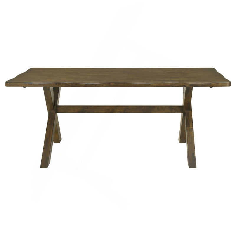 Carbon Knotty Nutmeg Rectangular Dining Table