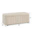 Banc de rangement rembourré avec couvercle rabattable Temon-76332734