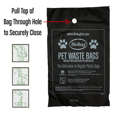 Biobag Standard Size Black Pet Waste Bag 