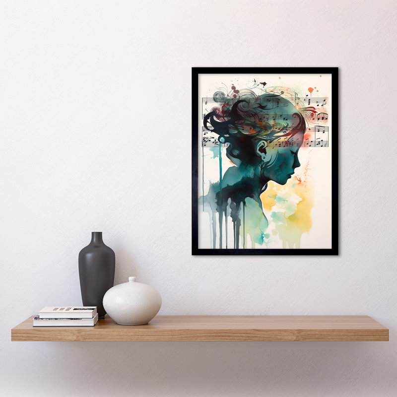 Gentryville Music On My Mind Singing In My Head - Single Picture Frame Print