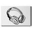 Casque avec croquis sur toile tendue-314941178