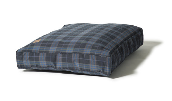 Lumberjack Cotton Pet Bed Cover, Large (79 cm L x 125cm W), Red/Grey