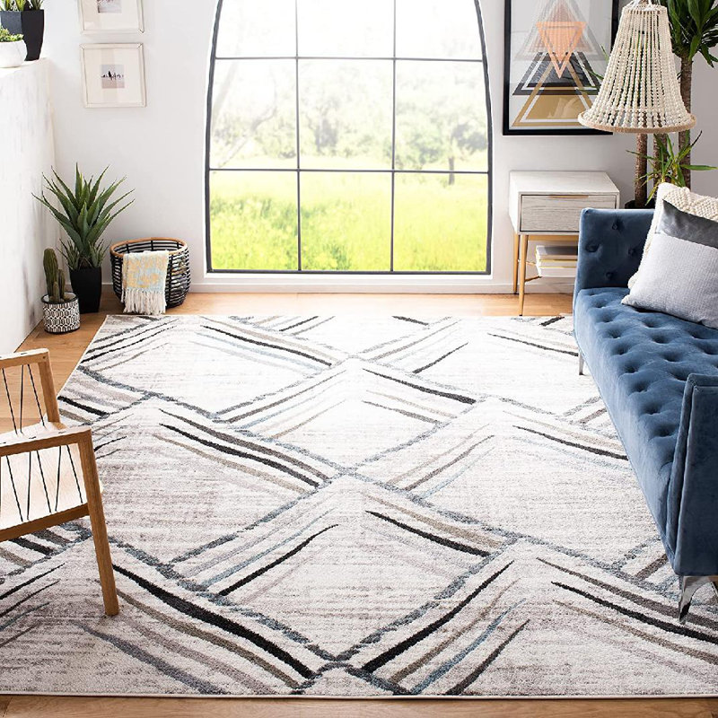 Whitinsville Performance Geometric Rug, Rectangle 8' x 10'