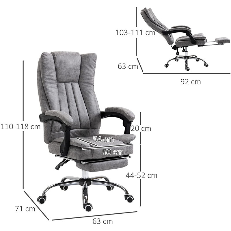 Vinestto Executive Chair, Grey