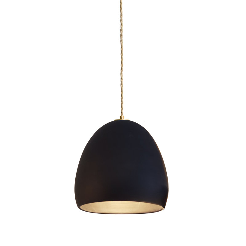 Clay 1 - Light Pendant, Bronze, LED Bulb, Matte Black