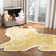 Tapis en laine touffeté à la main à imprimé animal Eggyolk