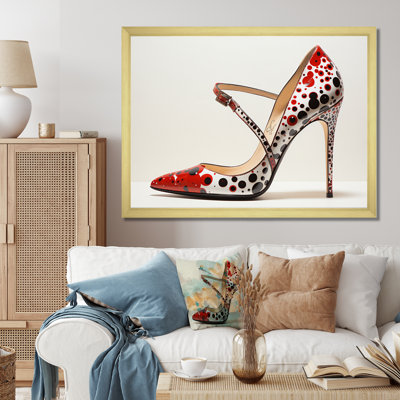" Red High Heels Sophistication III "