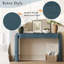 Oval Top and 2 Drawers Console Table-1133642452