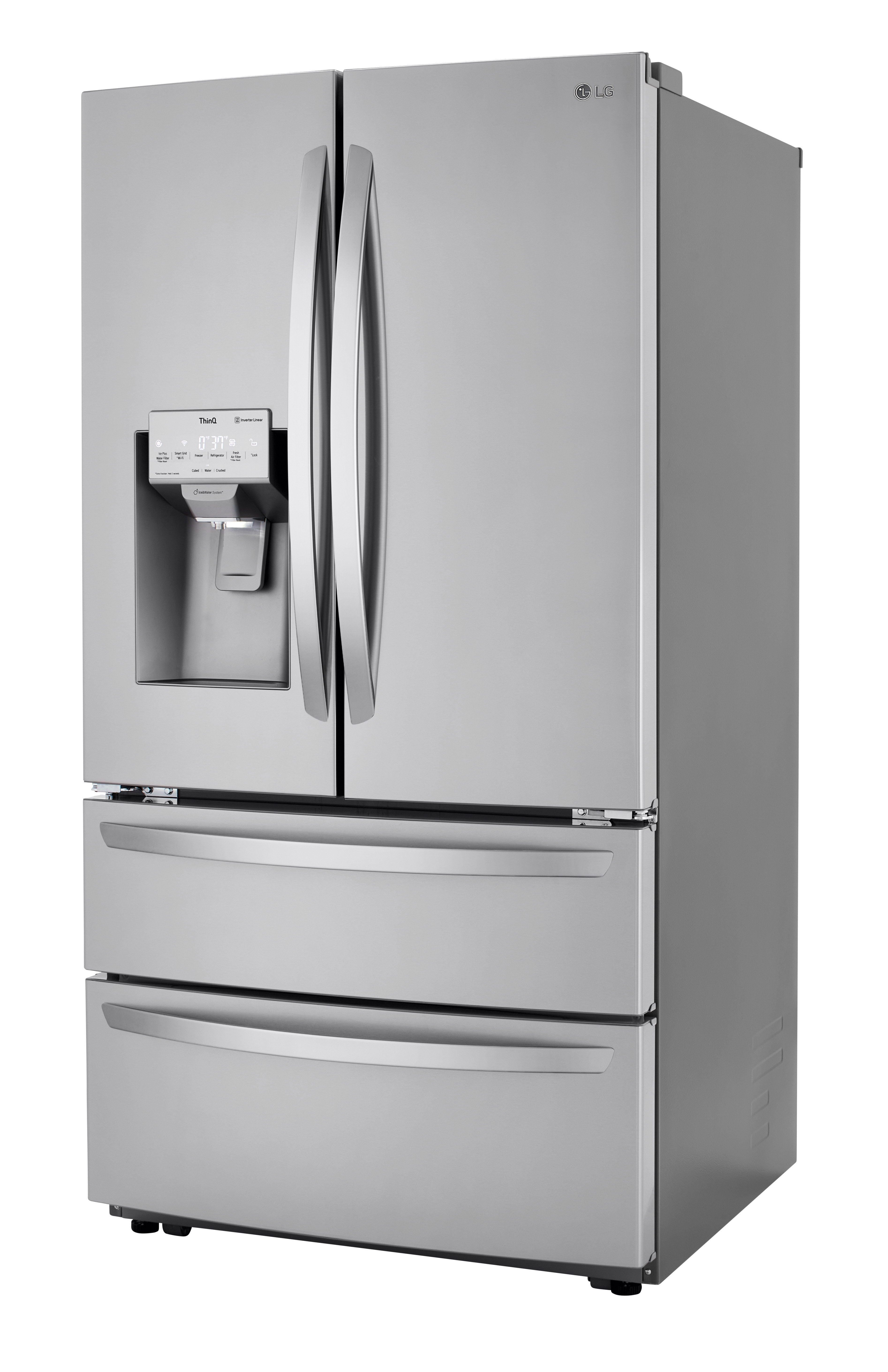 LG 36" 22 Cubic Feet SmudgeResistant Smart French Door Refrigerator