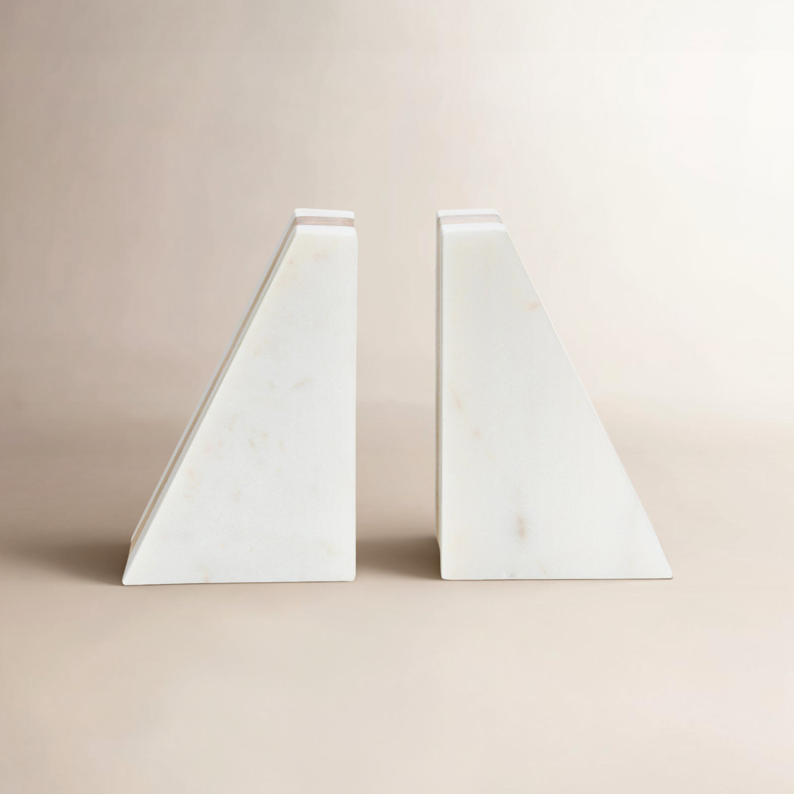 Maelys Genuine Marble Decorative Bookends
