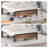 Mashal 17.72'' Metal Rolling Clothing Rack-1081956601